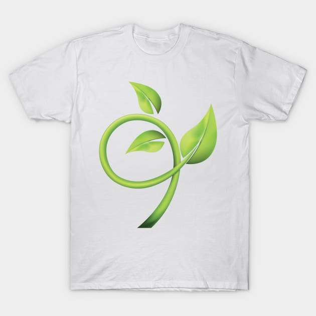 Leaf Vine T-Shirt by SWON Design